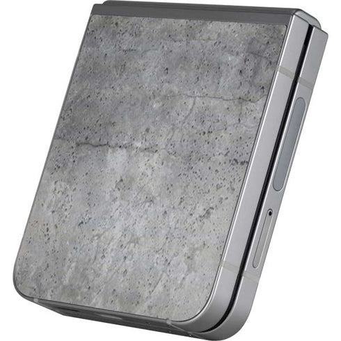 Natural Grey Concrete Galaxy Z Flip6 Skin